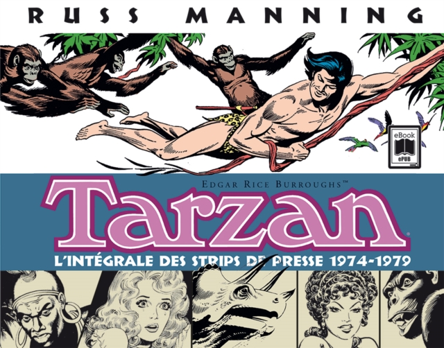 Tarzan, l'integrale des strips de presse 1974-1979, Tome 4, EPUB eBook