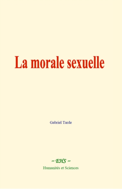 La morale sexuelle, EPUB eBook