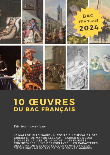 10 œuvres du bac francais, EPUB eBook