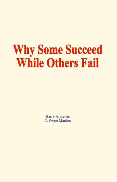 Why some succeed while others fail, EPUB eBook