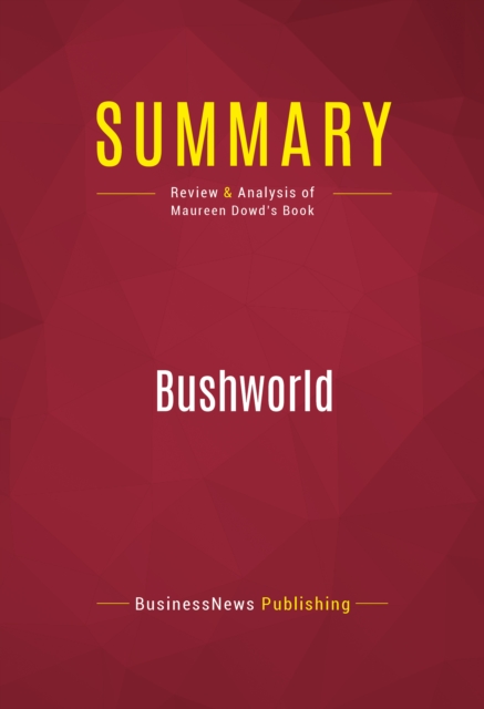 Summary: Bushworld, EPUB eBook