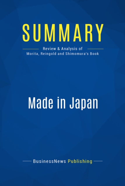 Summary: Made in Japan, EPUB eBook