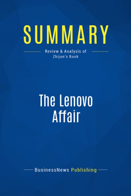 Summary: The Lenovo Affair, EPUB eBook