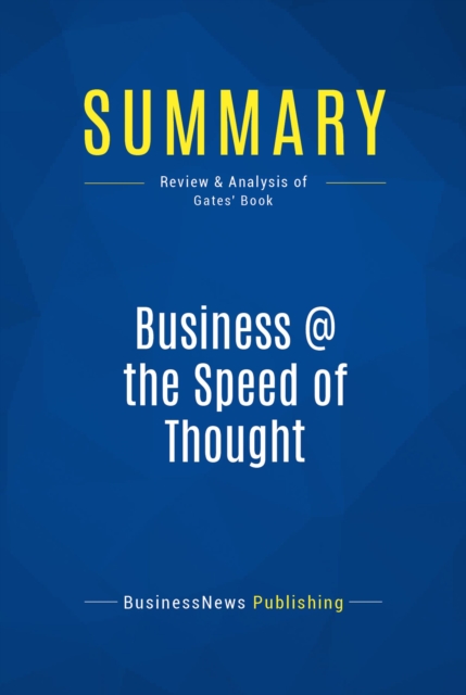 Summary: Business @ the Speed of Thought, EPUB eBook