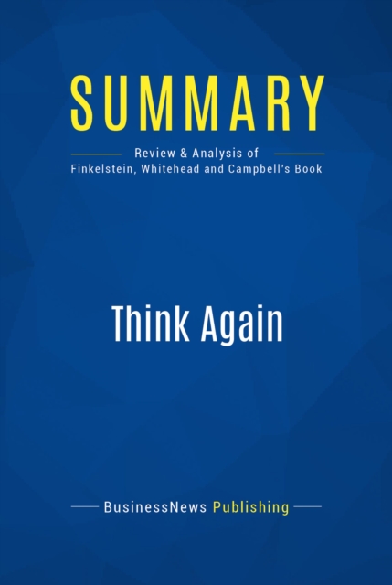 Summary: Think Again, EPUB eBook