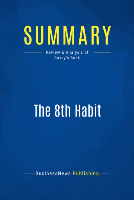 Summary: The 8th Habit, EPUB eBook