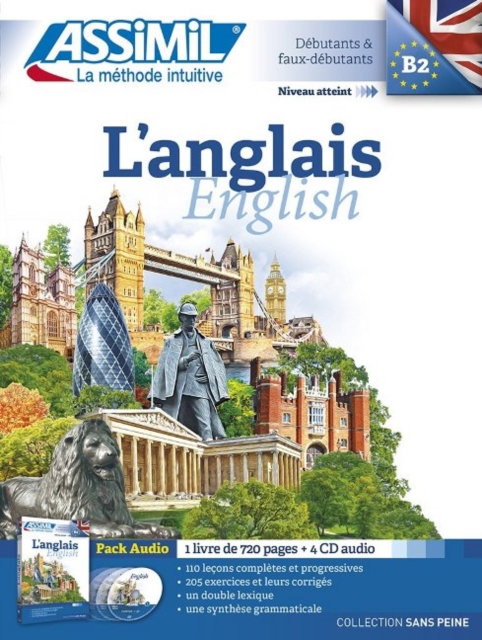 L'Anglais  (Book & 4 Audio Cds), Mixed media product Book