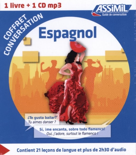 Coffret conversation Espagnol (guide + 1 CD), Mixed media product Book