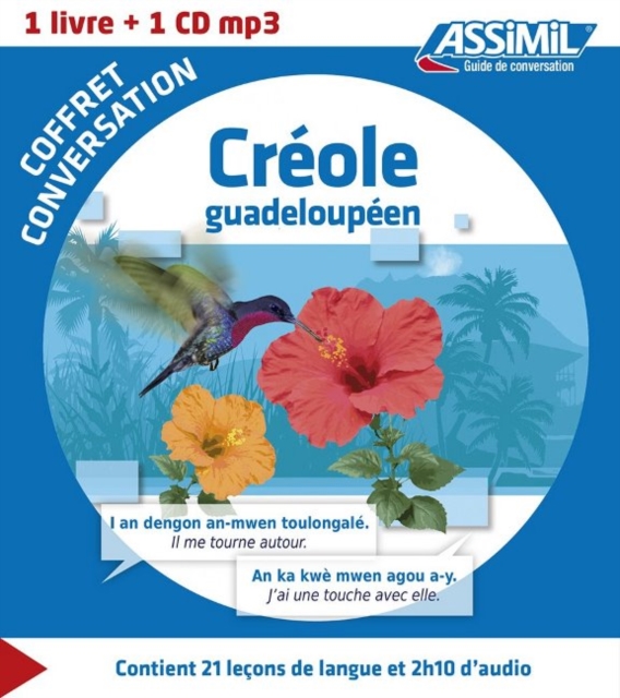 Coffret de Conversation Creole Guadelopeen (Guide + 1 CD MP3), Mixed media product Book