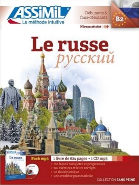 Le Russe Pack mp3 (livre+1CD mp3), Mixed media product Book