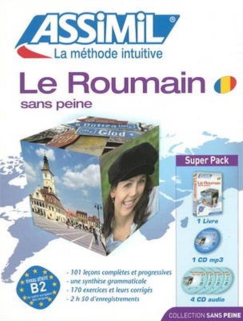 Le Roumain Sans Peine, Mixed media product Book