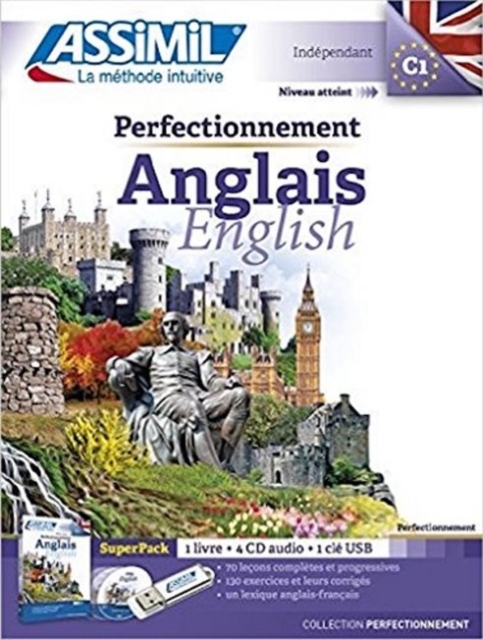 Perfectionnement Anglais (superpack USB: book+CD mp3+cle USB), Mixed media product Book