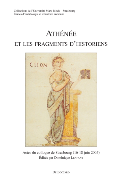 Athenee et les fragments d'historiens, PDF eBook
