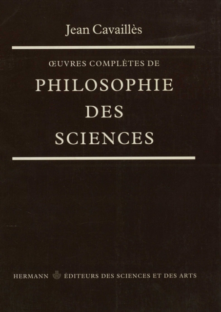 Œuvres completes de philosophie des sciences, PDF eBook