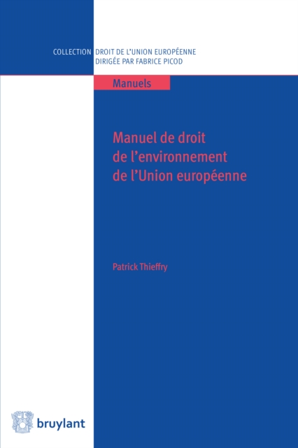 Manuel de droit de l'environnement de l'UE, EPUB eBook
