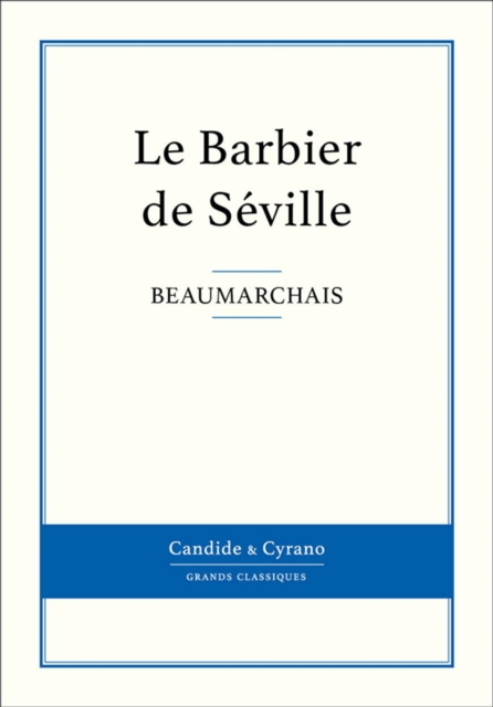 Le Barbier de Seville, EPUB eBook