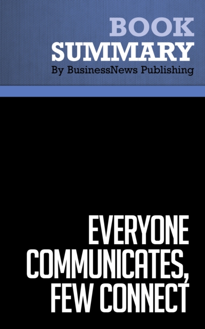 Summary: Everyone Communicates, Few Connect  John C. Maxwell, EPUB eBook