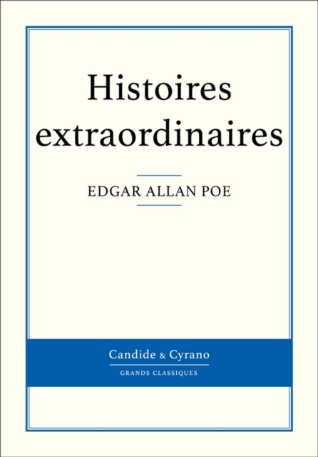 Histoires extraordinaires, EPUB eBook
