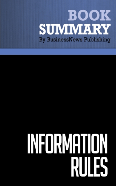 Summary: Information Rules, EPUB eBook