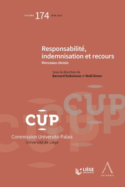 Responsabilite, indemnisation et recours, EPUB eBook