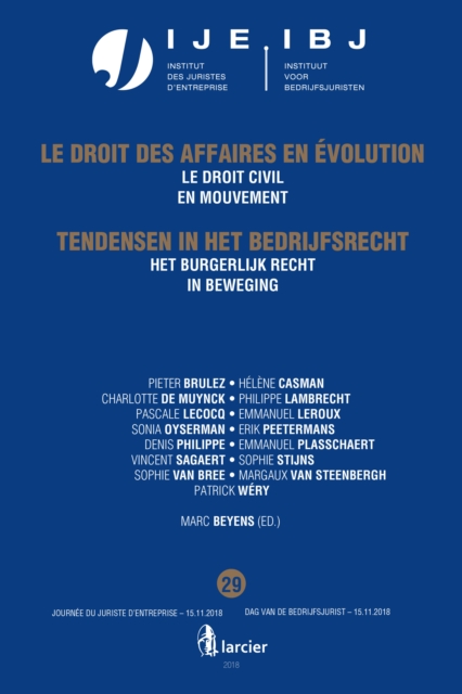 Het burgerlijk recht in beweging / Le droit civil en mouvement, EPUB eBook