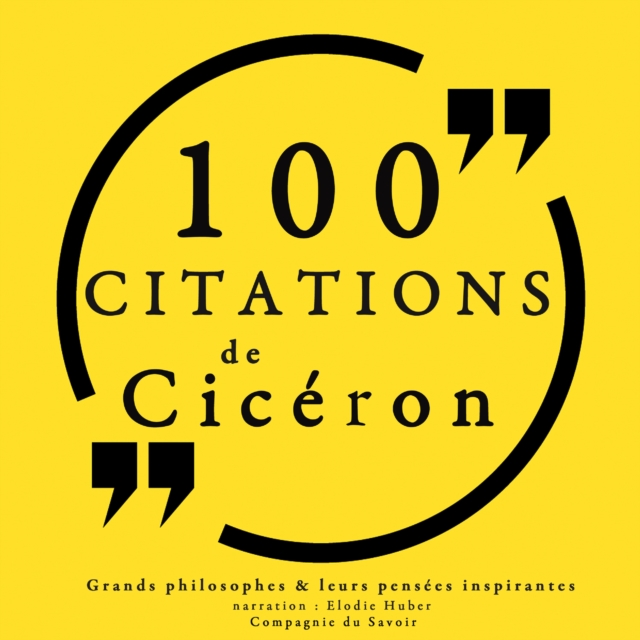 100 citations de Ciceron, eAudiobook MP3 eaudioBook