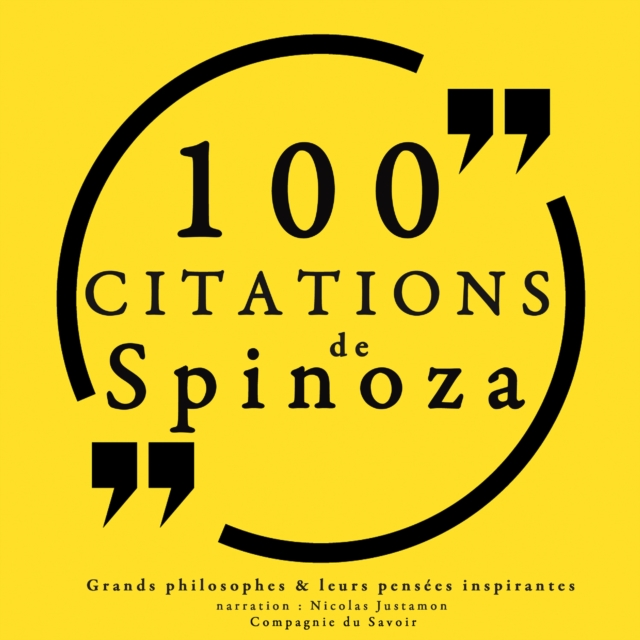 100 citations de Spinoza, eAudiobook MP3 eaudioBook