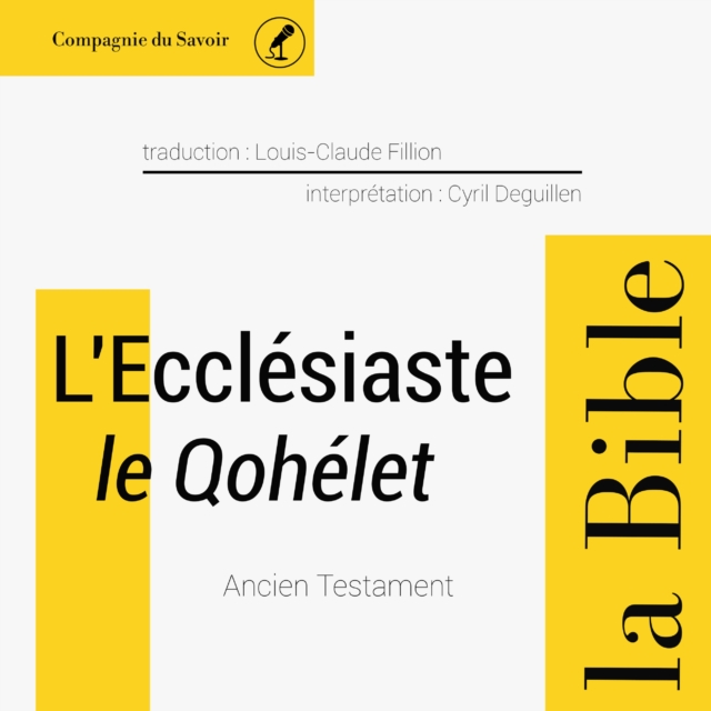 L'Ecclesiaste (le Qohelet) : unabridged, eAudiobook MP3 eaudioBook