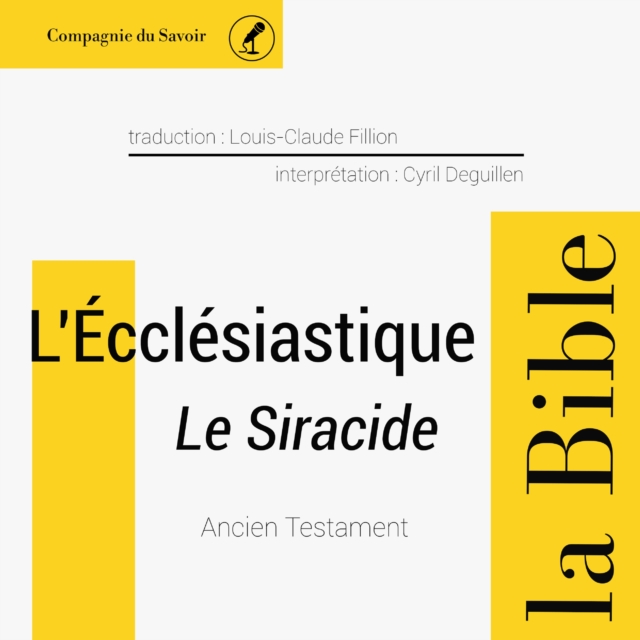 L'Ecclesiastique - Le Siracide : unabridged, eAudiobook MP3 eaudioBook