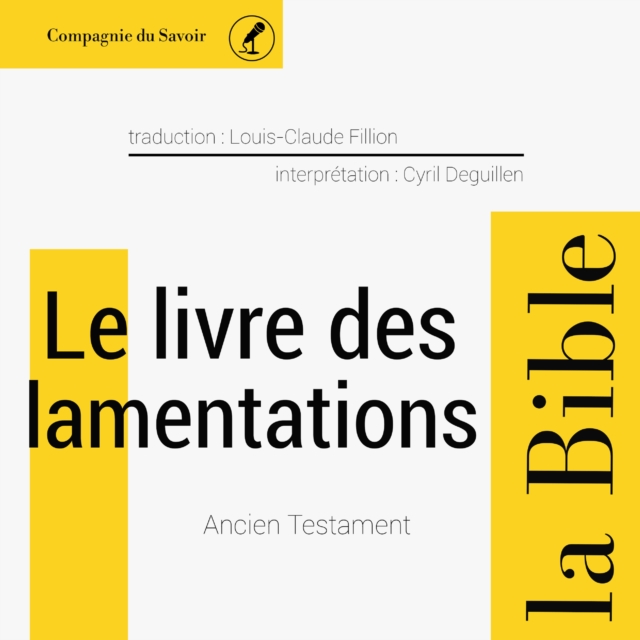 Le Livre des Lamentations : unabridged, eAudiobook MP3 eaudioBook