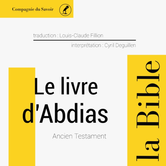 Le Livre d'Abdias, eAudiobook MP3 eaudioBook