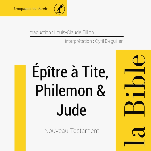 Epitre a Tite & Philemon & Jude, eAudiobook MP3 eaudioBook