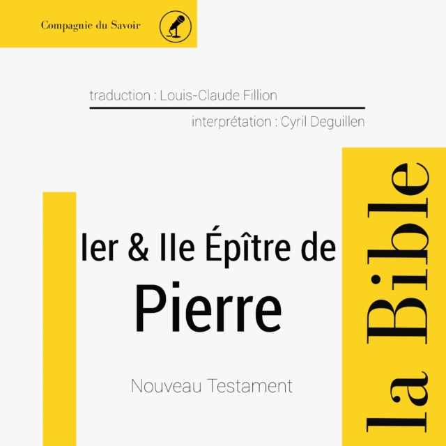 Premiere et Deuxieme epitre de Pierre, eAudiobook MP3 eaudioBook