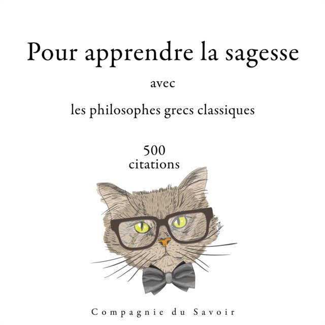 500 citations pour apprendre la sagesse avec les philosophes grecs classiques, eAudiobook MP3 eaudioBook