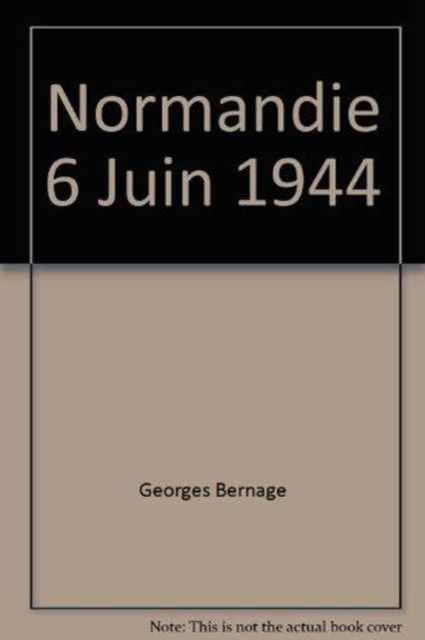 Normandie 6 Juin 1944, Paperback / softback Book