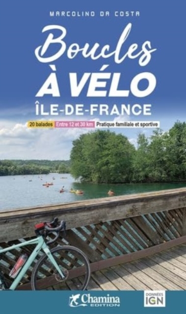 Ile-de-France boucles a velo, Spiral bound Book