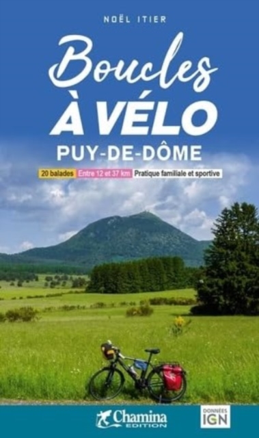Puy-de-Dome a velo 20 balades, Spiral bound Book
