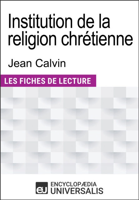 Institution de la religion chretienne de Jean Calvin, EPUB eBook