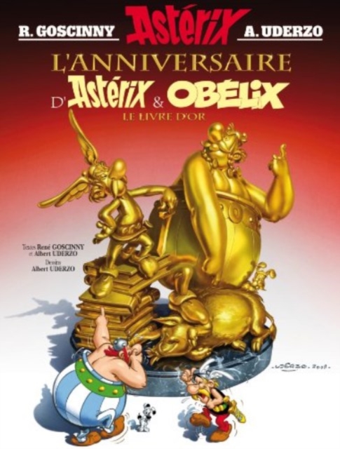 L'anniversaire d'Asterix et Obelix, Hardback Book