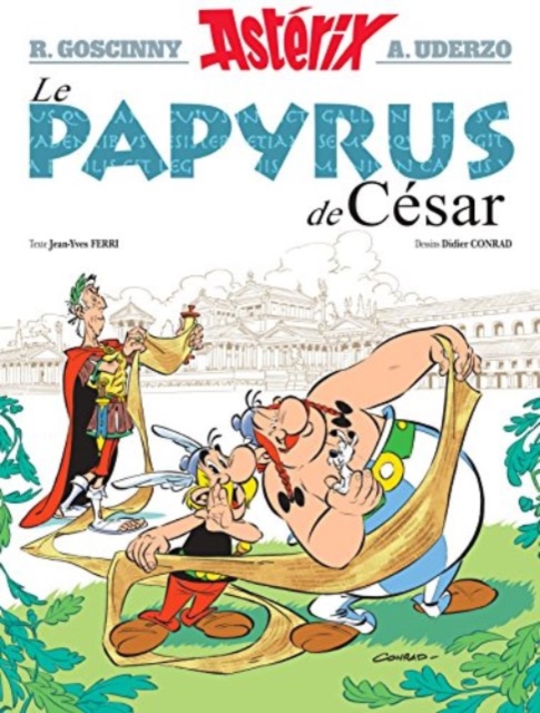 Asterix Le papyrus de Cesar, Hardback Book
