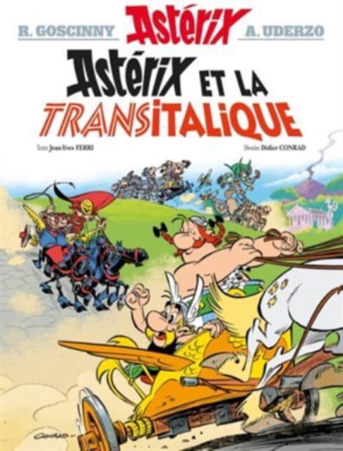 Asterix et la Transitalique, Hardback Book