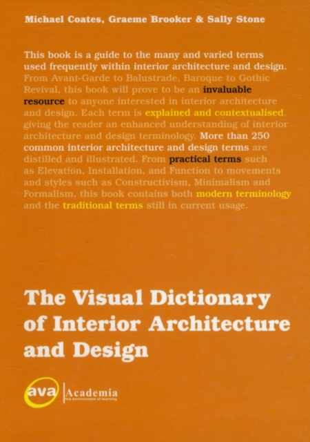 The Visual Dictionary of Interior Architecture and Design, Paperback / softback Book