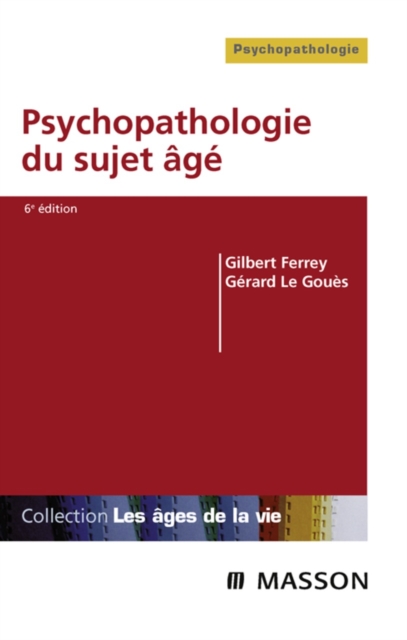 Psychopathologie du sujet age, EPUB eBook