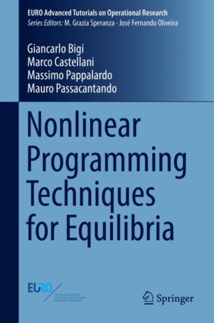 Nonlinear Programming Techniques for Equilibria, EPUB eBook