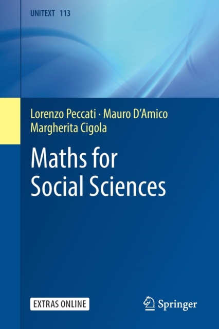 Maths for Social Sciences, Paperback / softback Book