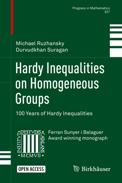 Hardy Inequalities on Homogeneous Groups : 100 Years of Hardy Inequalities, PDF eBook