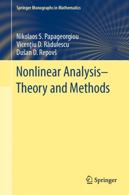 Nonlinear Analysis - Theory and Methods, Hardback Book