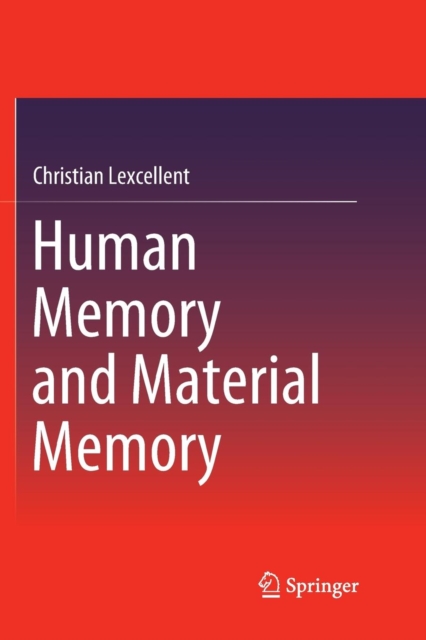 Human Memory and Material Memory, Paperback / softback Book