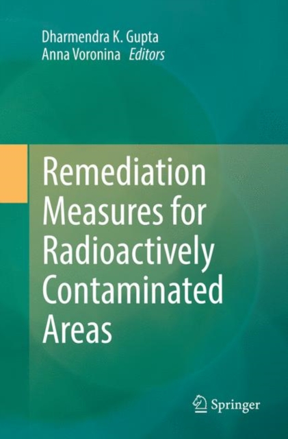 Remediation Measures for Radioactively Contaminated Areas, Paperback / softback Book
