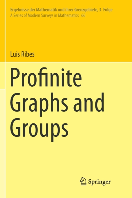 Profinite Graphs and Groups, Paperback / softback Book